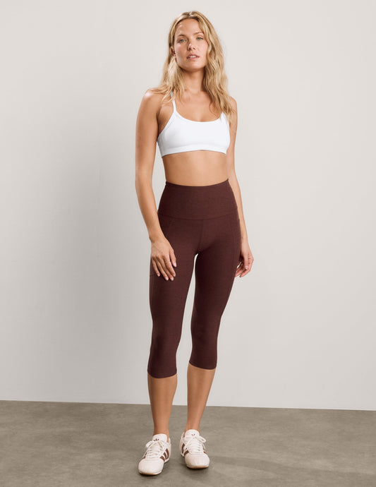 Spacedye™ Out Of Pocket High Waisted Capri Legging 20.5"