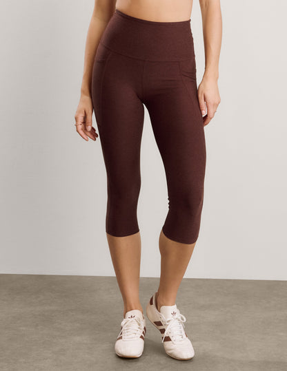 Spacedye™ Out Of Pocket High Waisted Capri Legging 20.5"