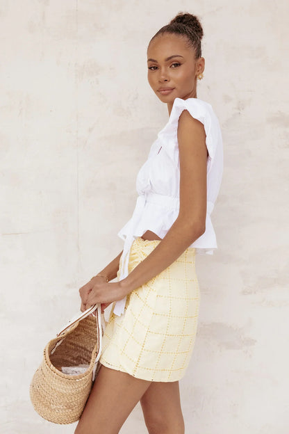 Moira Top - White