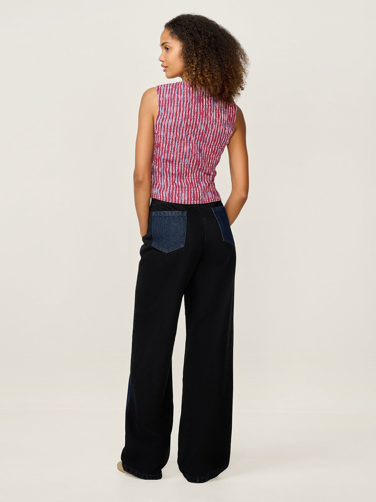 Alana Top in Stripe