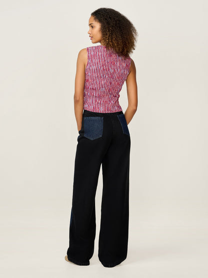 Alana Top in Stripe