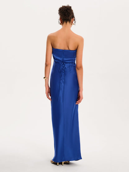 Amdra Dress in Cobalt