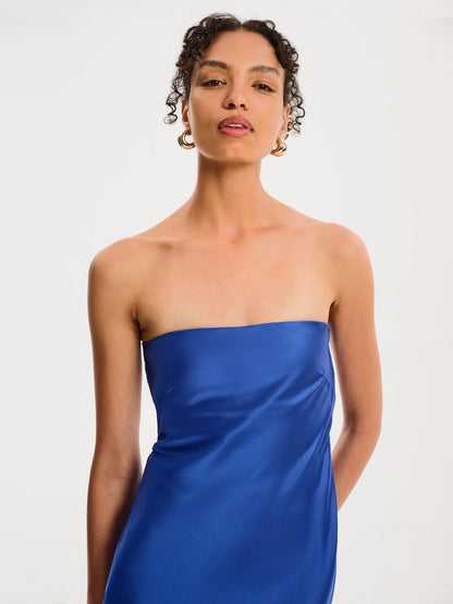 Amdra Dress in Cobalt