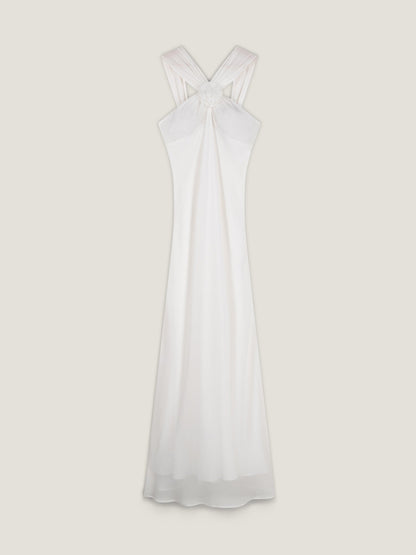 Amelie Dress in Ivory