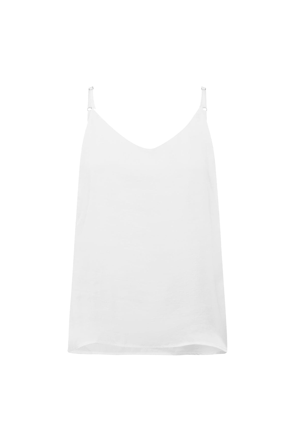 Ana Reversible Neckline Camisole Top White