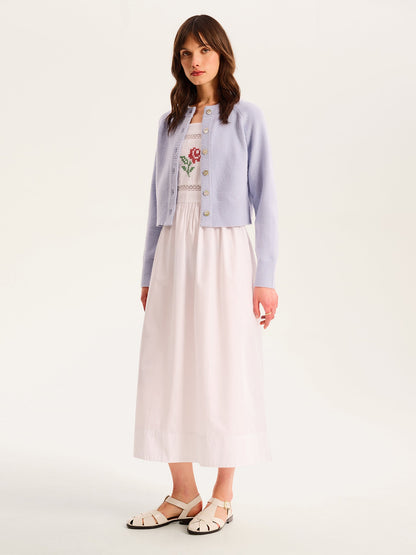 August Cardigan in Light Blue