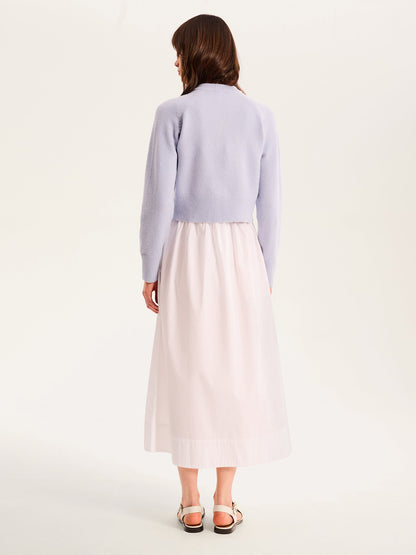 August Cardigan in Light Blue