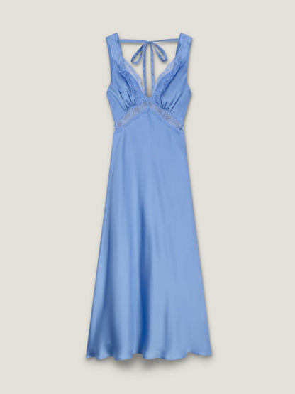 Aurelia Dress in Vista Blue