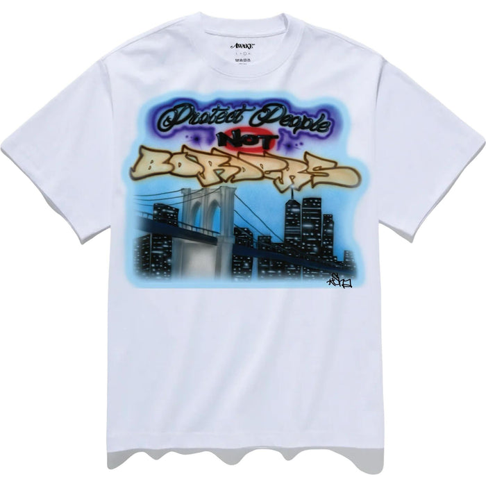 Awake NY Protect People Tee White