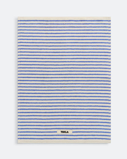 Bath Mat - Coastal Blue Stripes