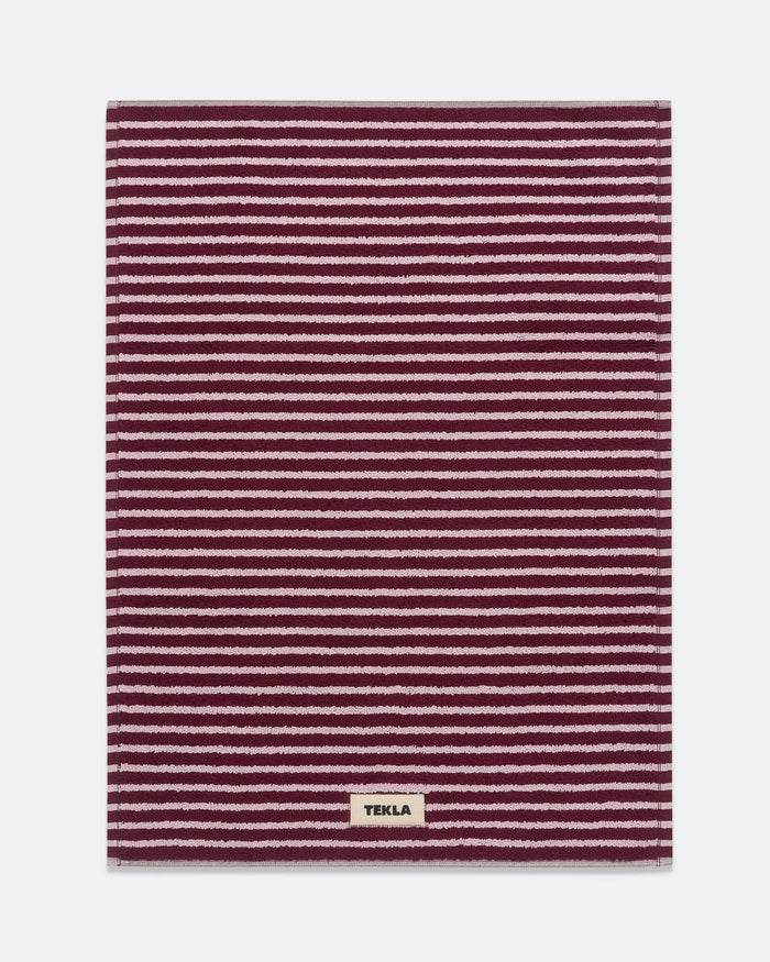Bath Mat - Red & Rose