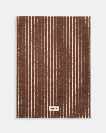 Bath Mat - Rust Stripes