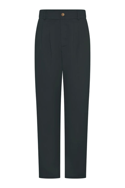 Cinnamon Relaxed Trousers in Black