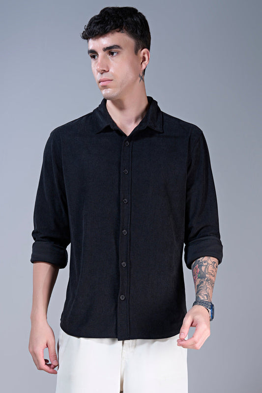Black - Corduroy Shirt
