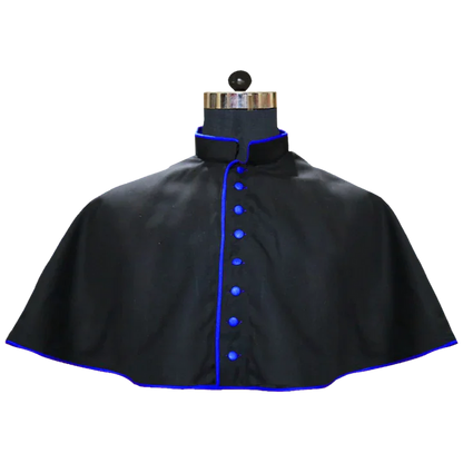 Black Mozzetta with Trims