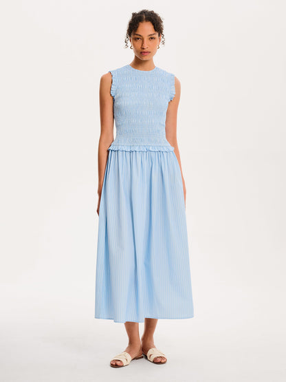 Blaire Dress in Light Blue