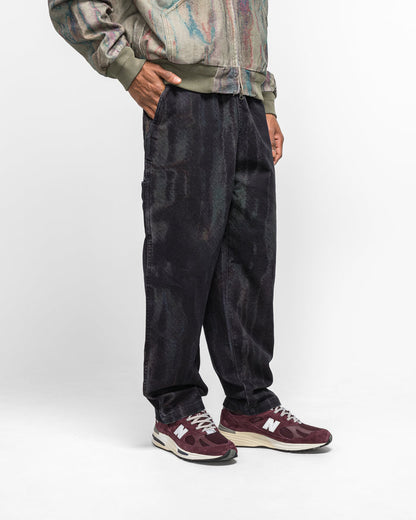 Blurred Flow Pant - Black