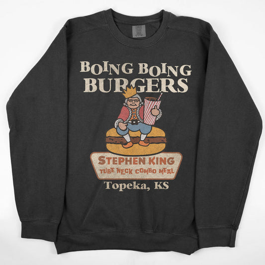 Boing Boing Burgers Vintage Wash Sweatshirt