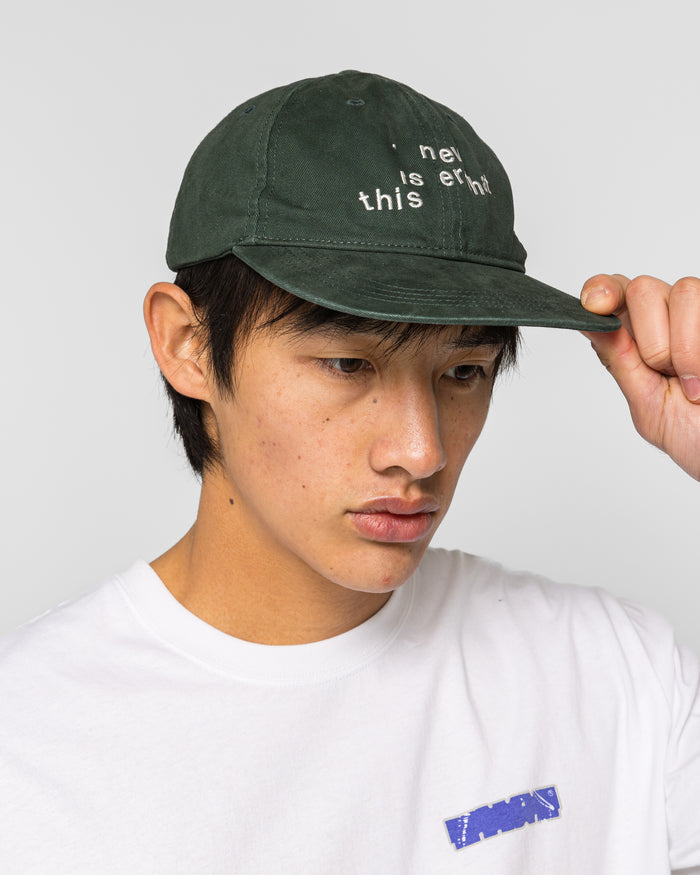 Broken Logo Cap - Green