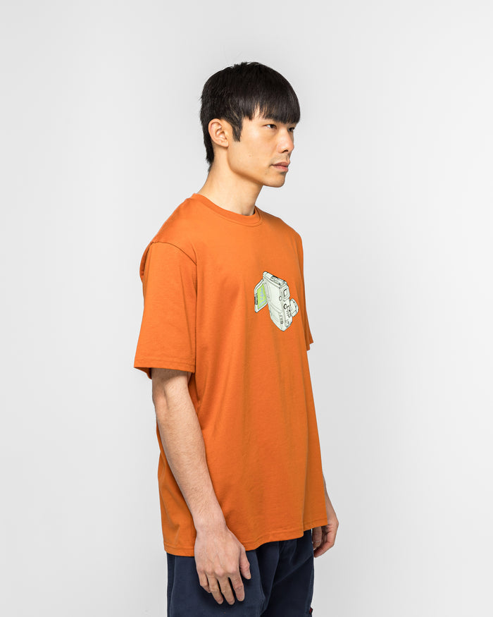Camcorder Tee - Burnt Orange