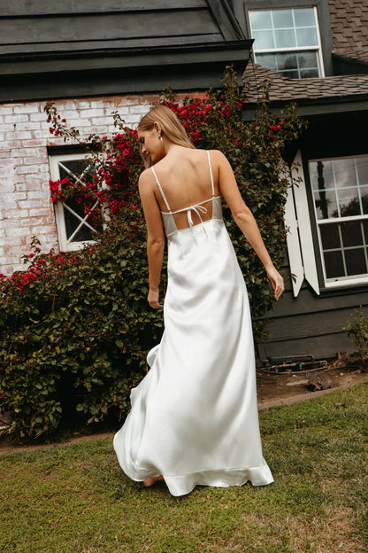 Esmerelda Ruffle Trim Maxi Dress