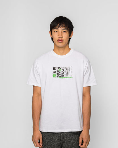 Cellular Tee - White