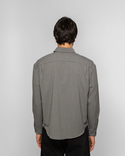 Check Shirt - Charcoal/Black