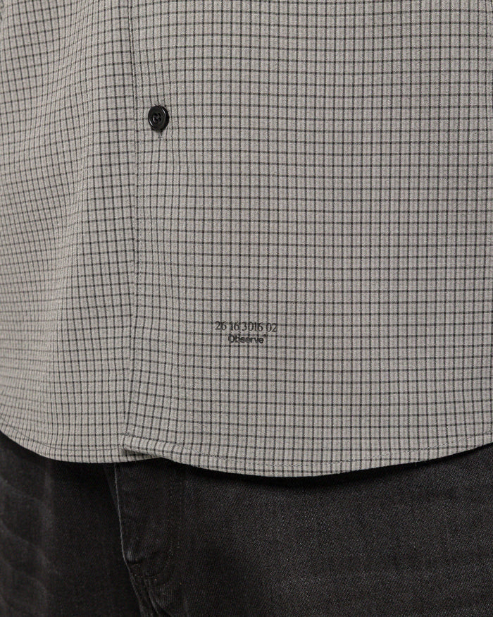 Check Shirt - Charcoal/Black