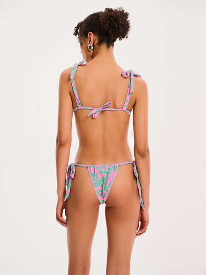 Christina Tiger Print Bikini Top