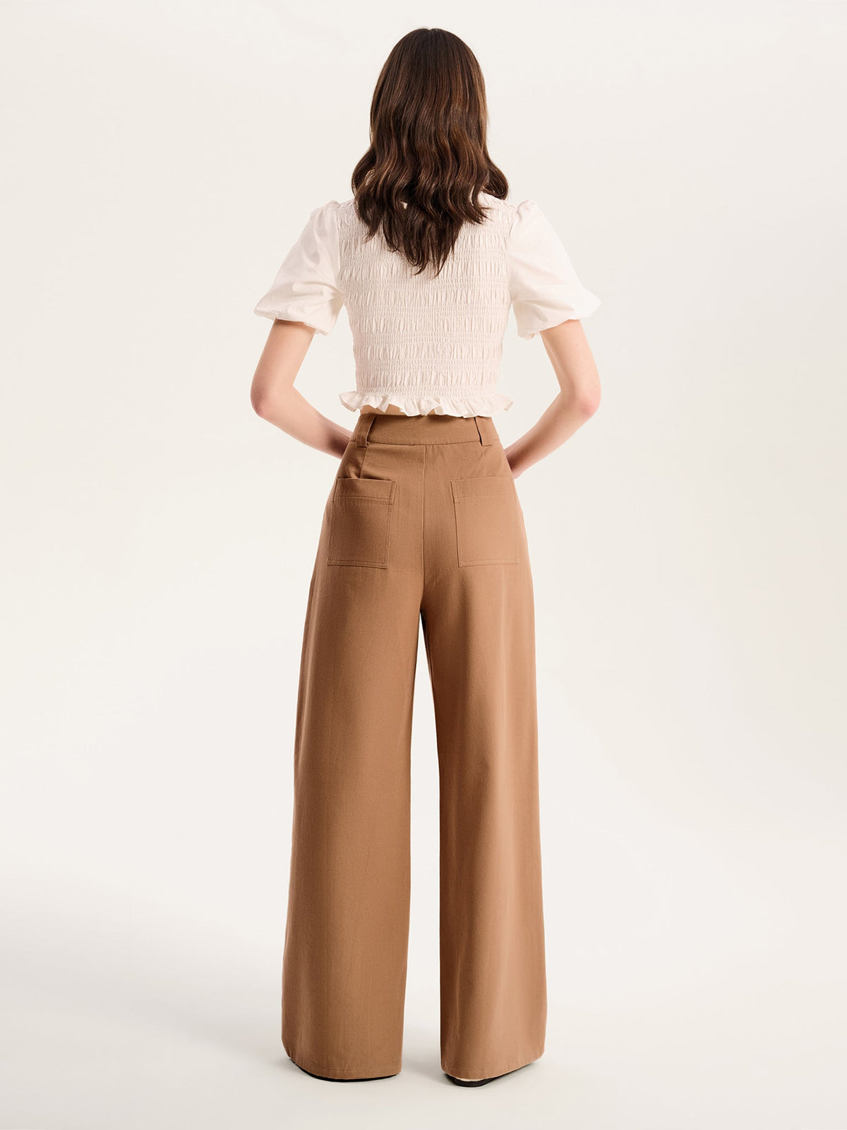 Clarice Trouser in Tan