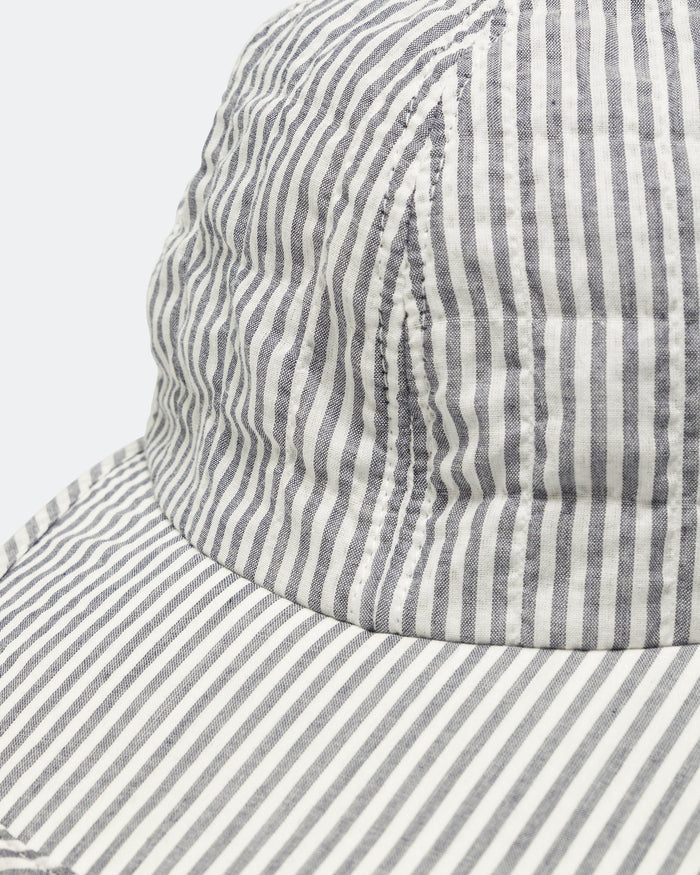 Classic Corded Cap - Blue Stripe