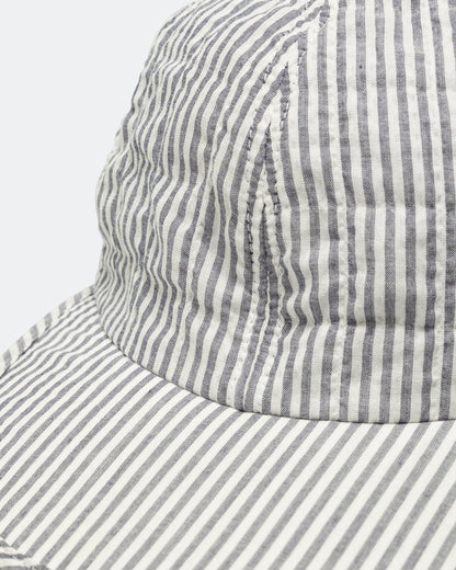 Classic Corded Cap - Blue Stripe