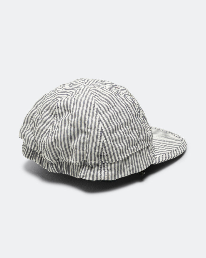 Classic Corded Cap - Blue Stripe