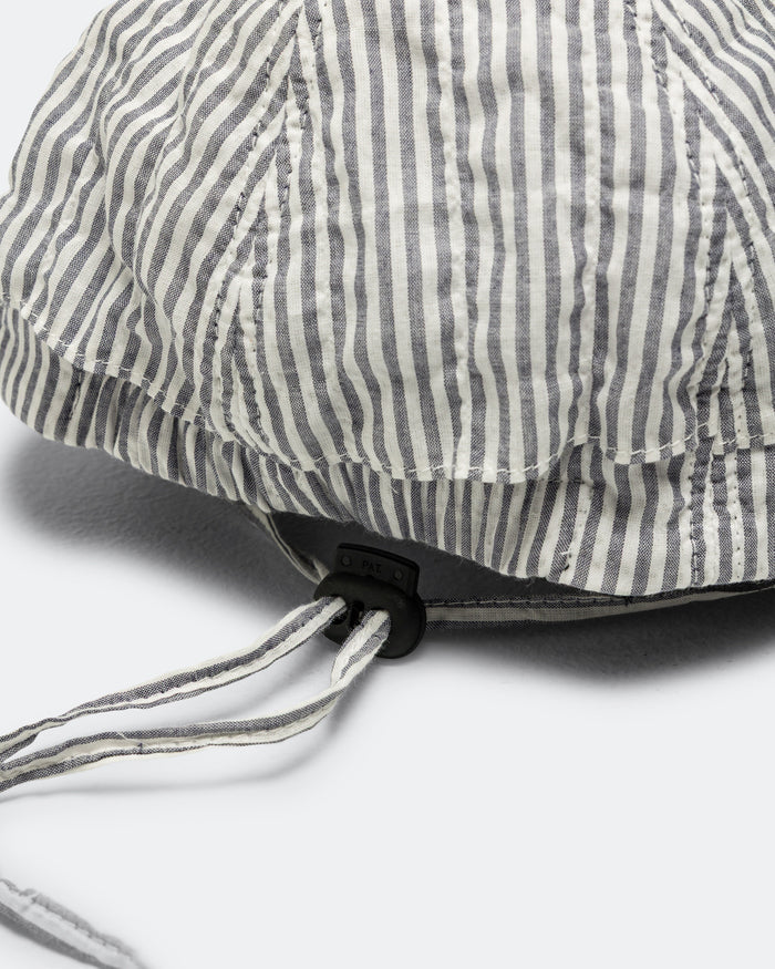 Classic Corded Cap - Blue Stripe