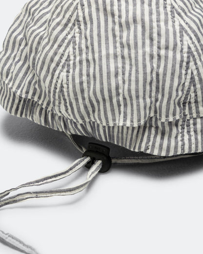 Classic Corded Cap - Blue Stripe