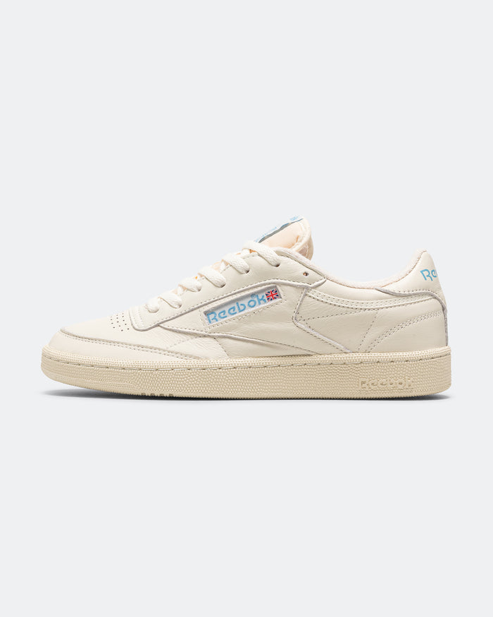 Club C 85 - Chalk/Alabaster-Essential Blue