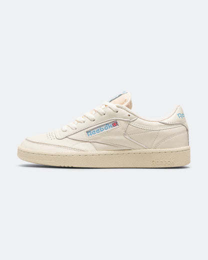 Club C 85 - Chalk/Alabaster-Essential Blue