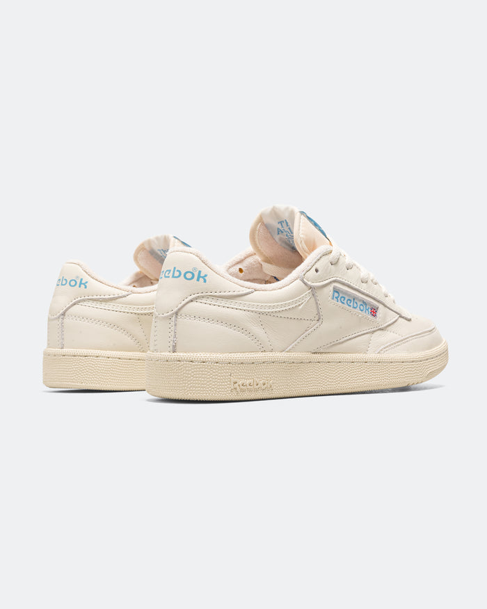 Club C 85 - Chalk/Alabaster-Essential Blue