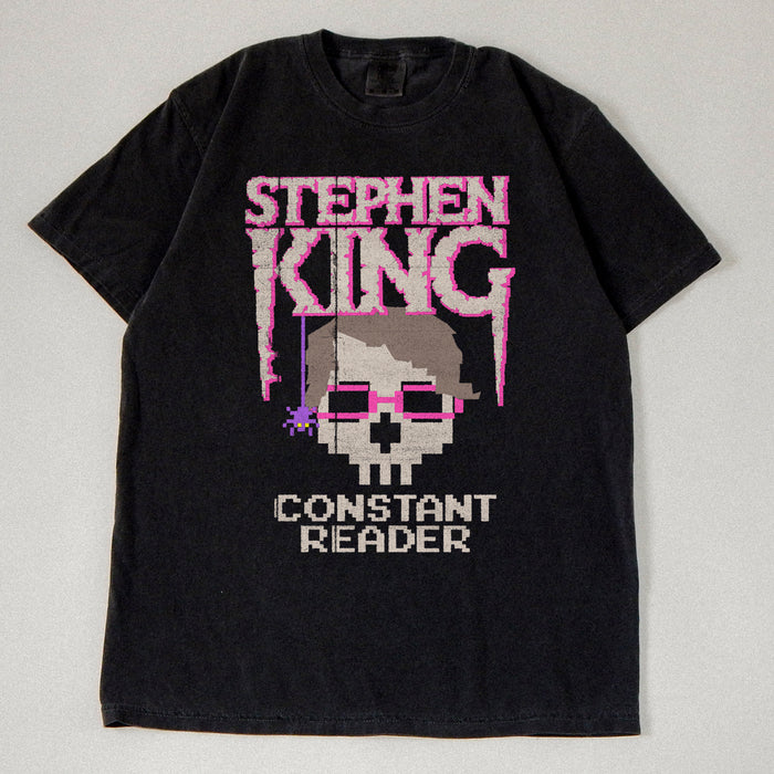 Constant Reader Pixel Garment Dyed Tee