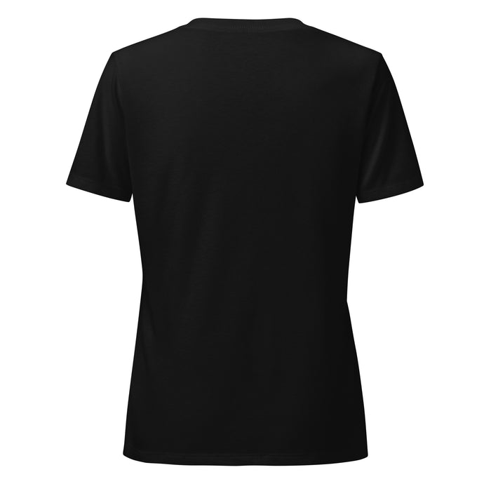 Constant Reader Skull Women’s relaxed v-neck t-shirt