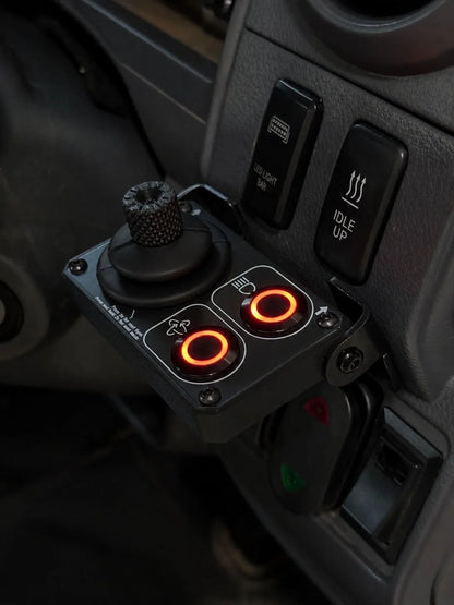 Remote Control Rotating LED Spotlight-360° Heavy-Duty Search Light for Vehicles & Marine Use