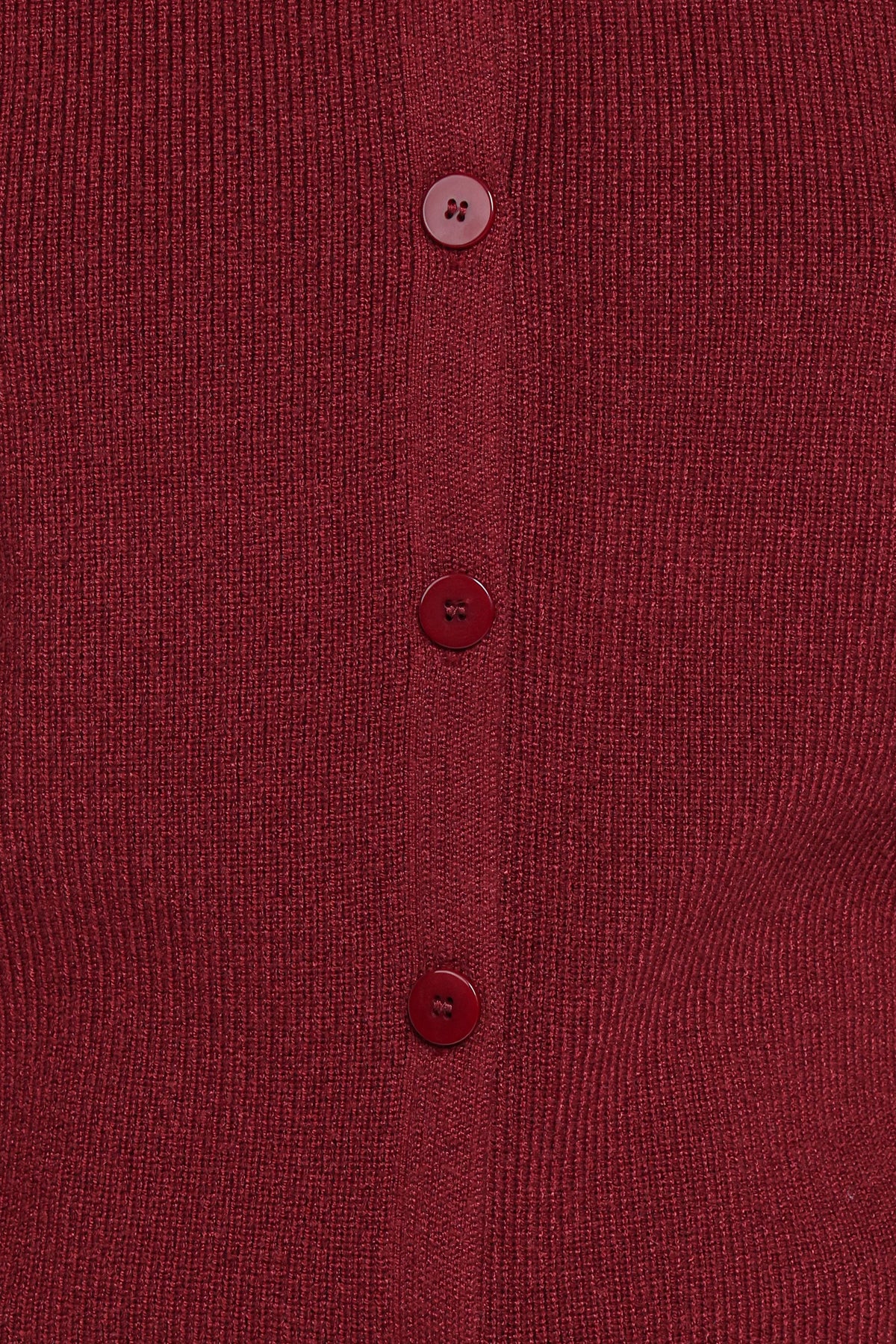 Cataline Button Front Top - Wine