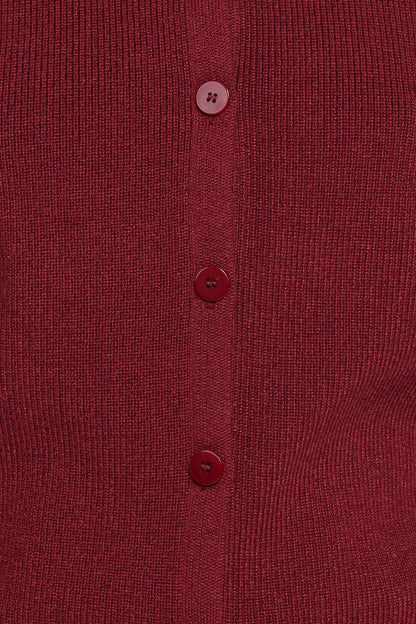 Cataline Button Front Top - Wine