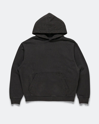 Echo Mod Embroidered Hoodie - Pitch Black