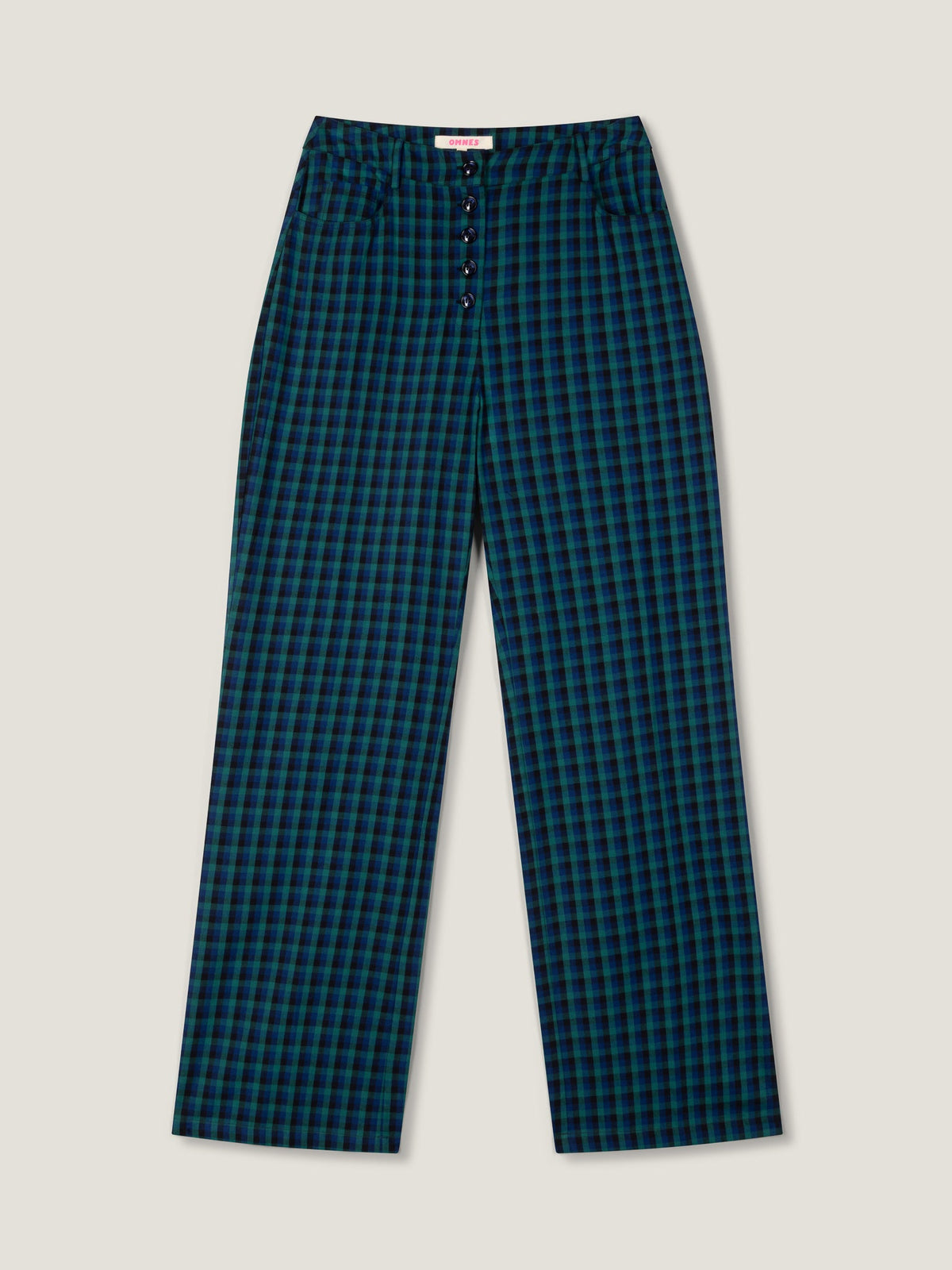 Elodie Trouser in Blue Check