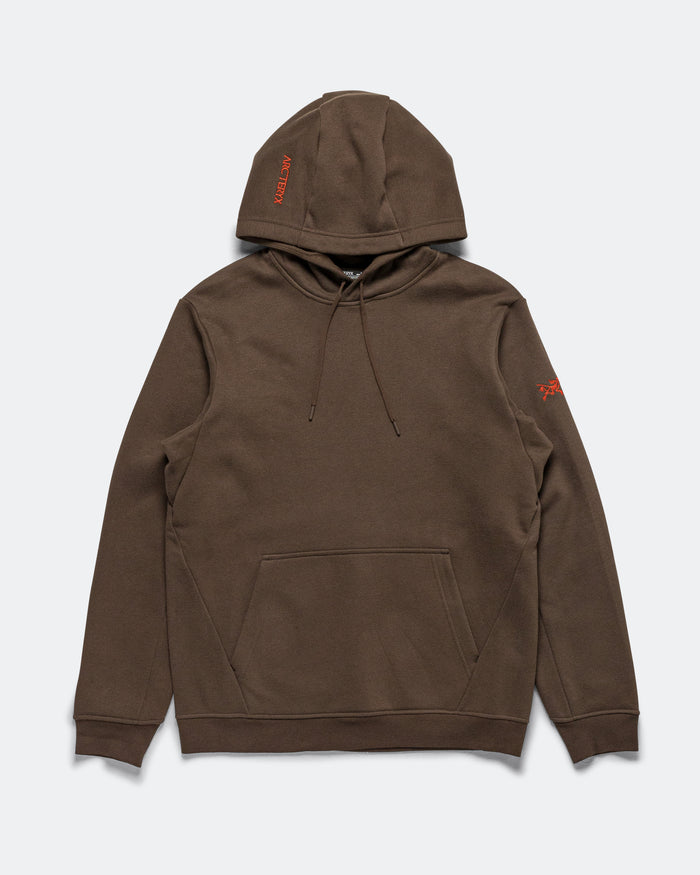 Emblem Fleece Hoody - Carob