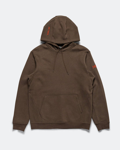 Emblem Fleece Hoody - Carob