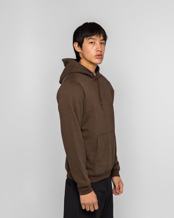 Emblem Fleece Hoody - Carob