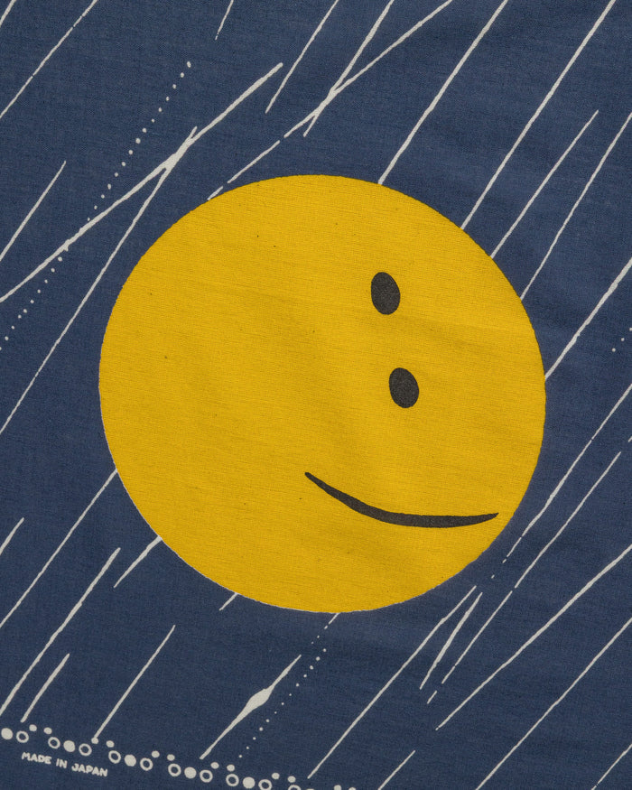 Fastcolor Selvedge Bandanna (RAINBOWY) - Navy