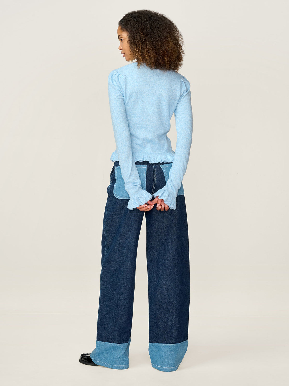 Felix Top in Blue